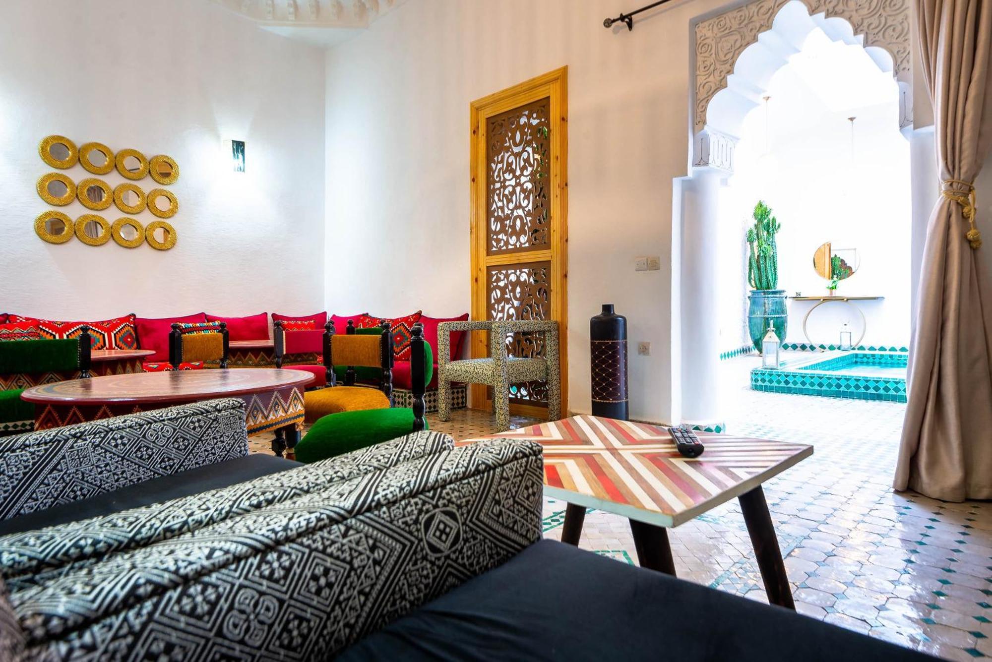 Riad La Croix Berbere Marrakesh Bagian luar foto