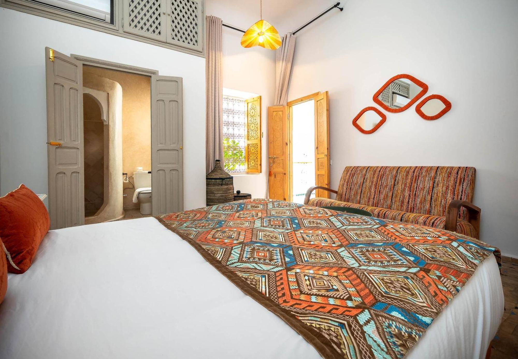 Riad La Croix Berbere Marrakesh Bagian luar foto