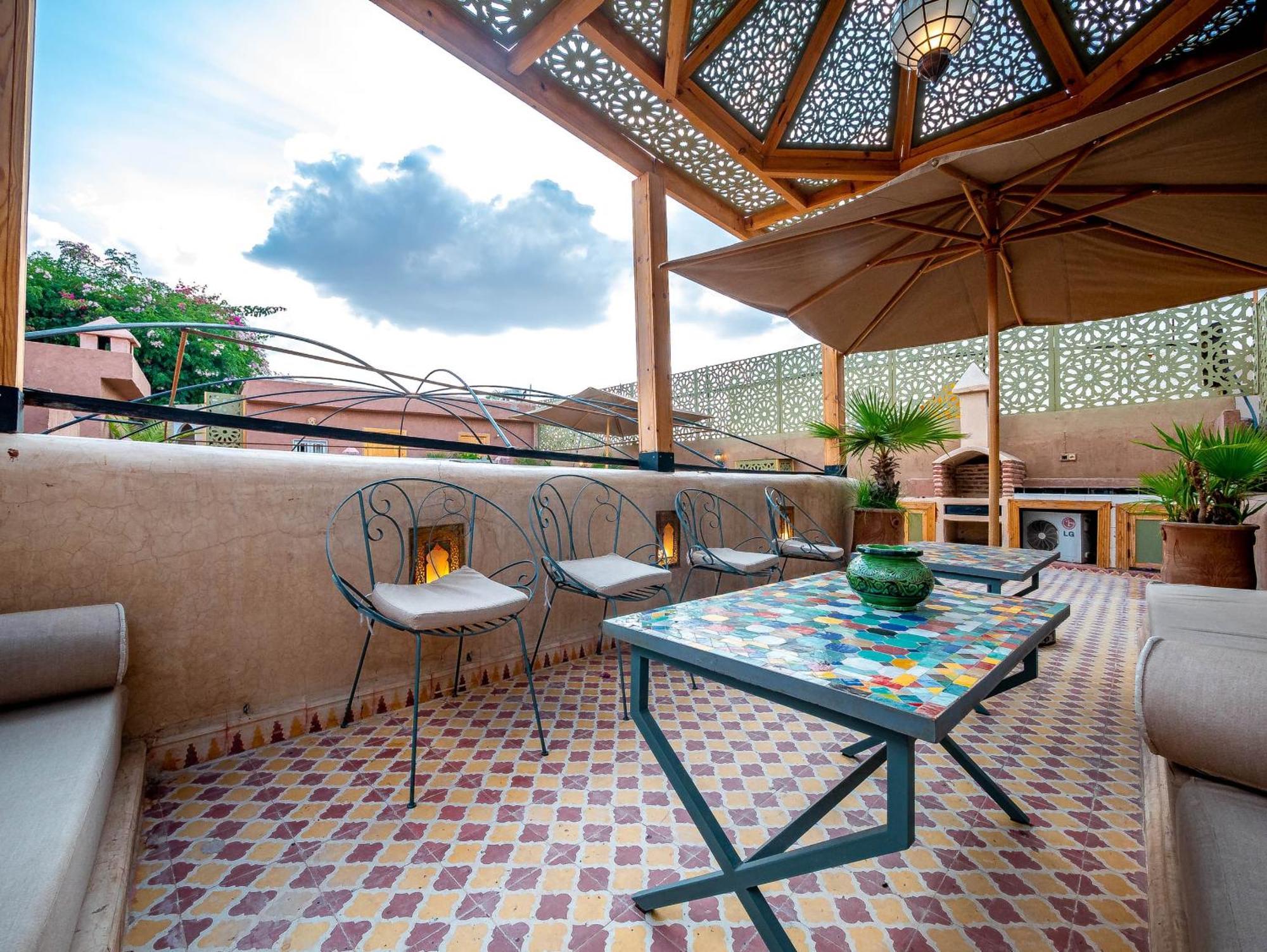 Riad La Croix Berbere Marrakesh Bagian luar foto