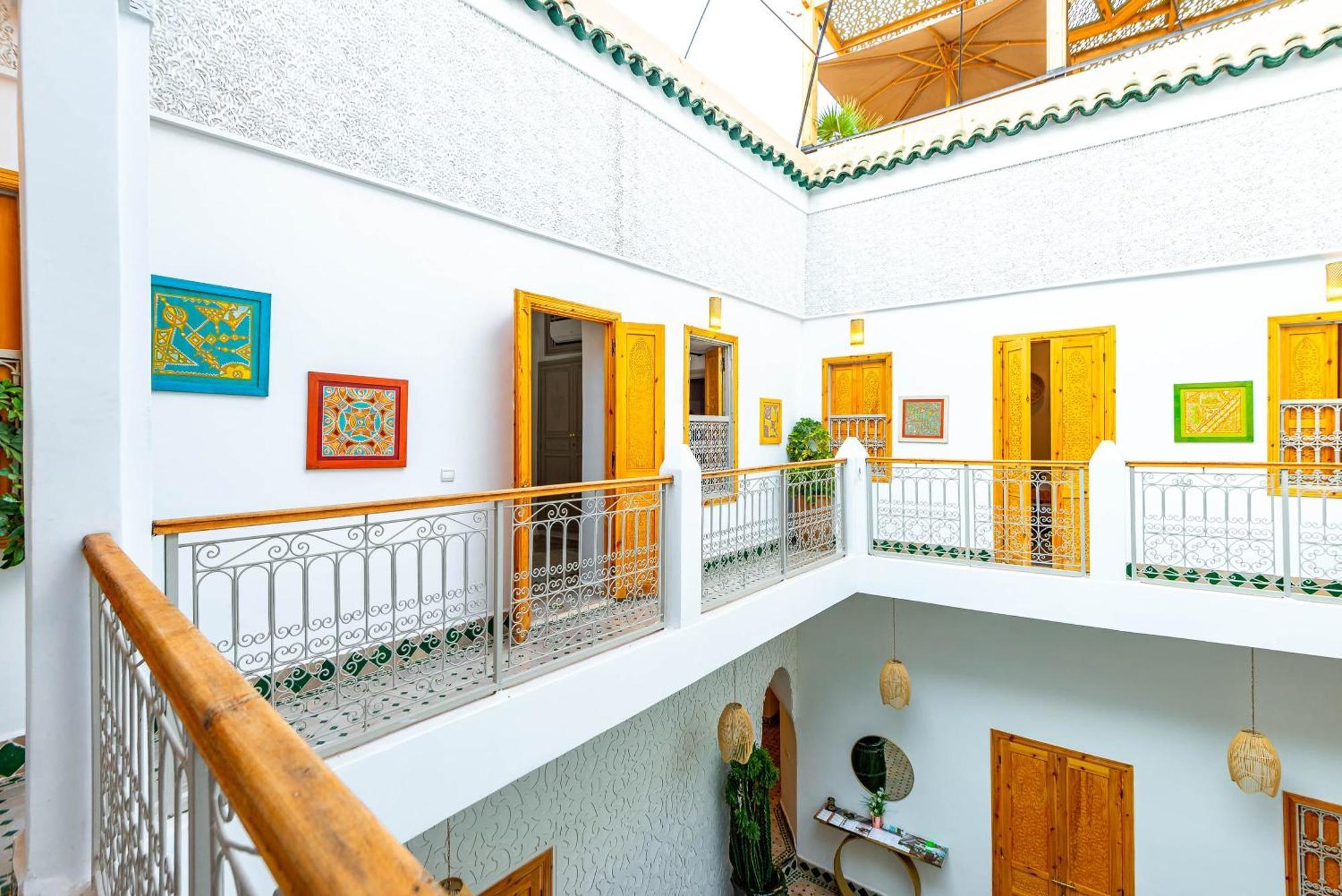Riad La Croix Berbere Marrakesh Bagian luar foto