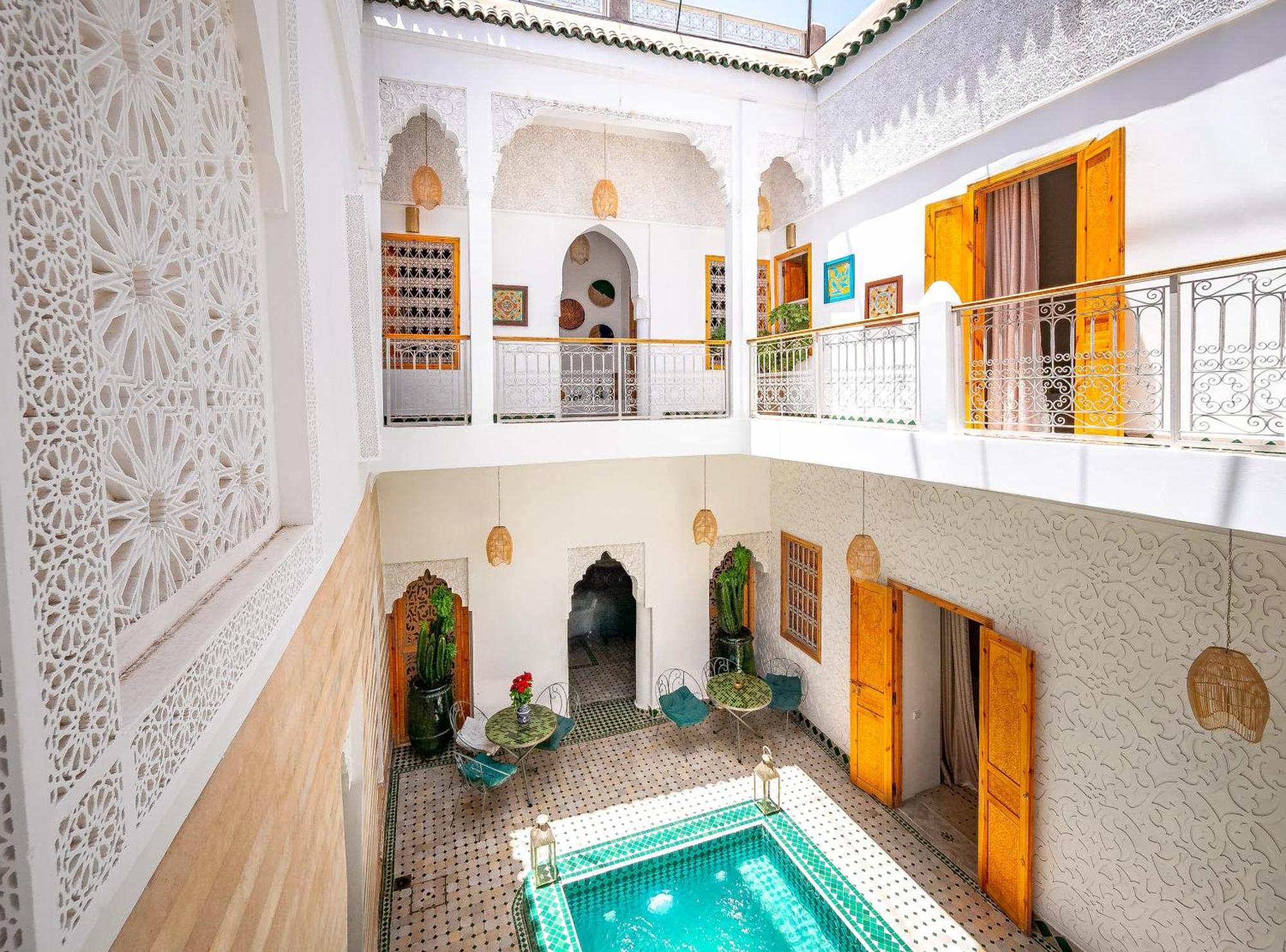 Riad La Croix Berbere Marrakesh Bagian luar foto