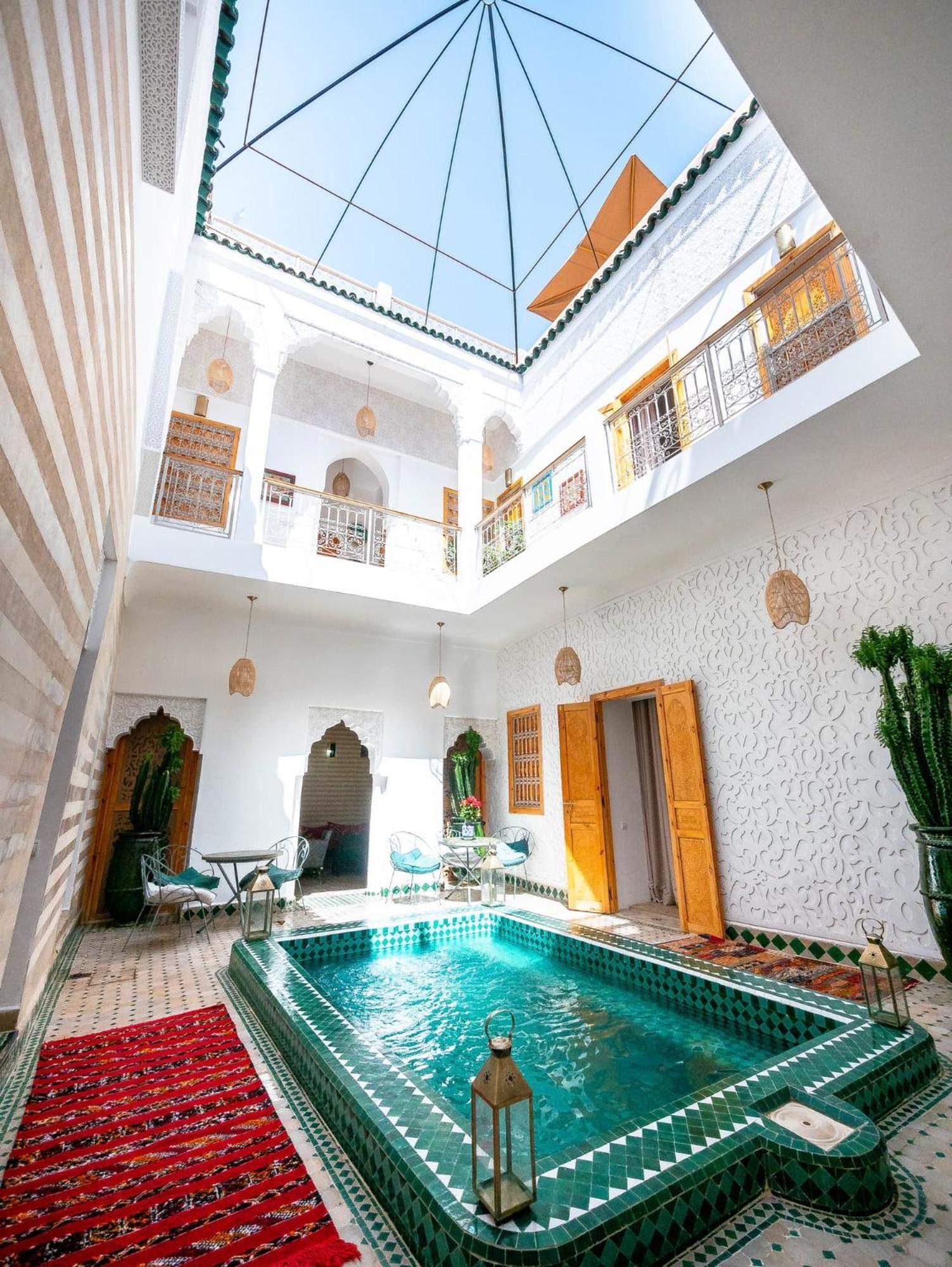 Riad La Croix Berbere Marrakesh Bagian luar foto