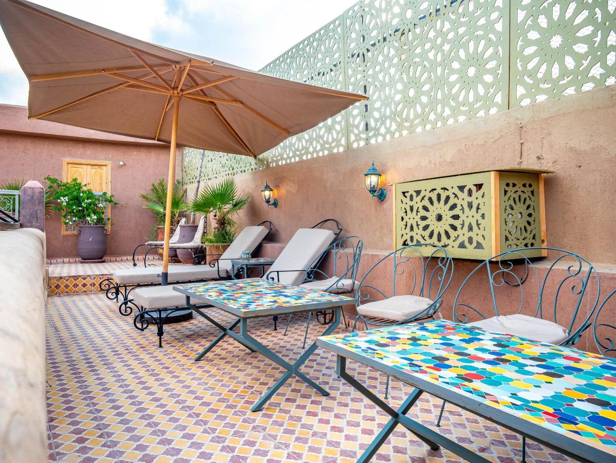 Riad La Croix Berbere Marrakesh Bagian luar foto