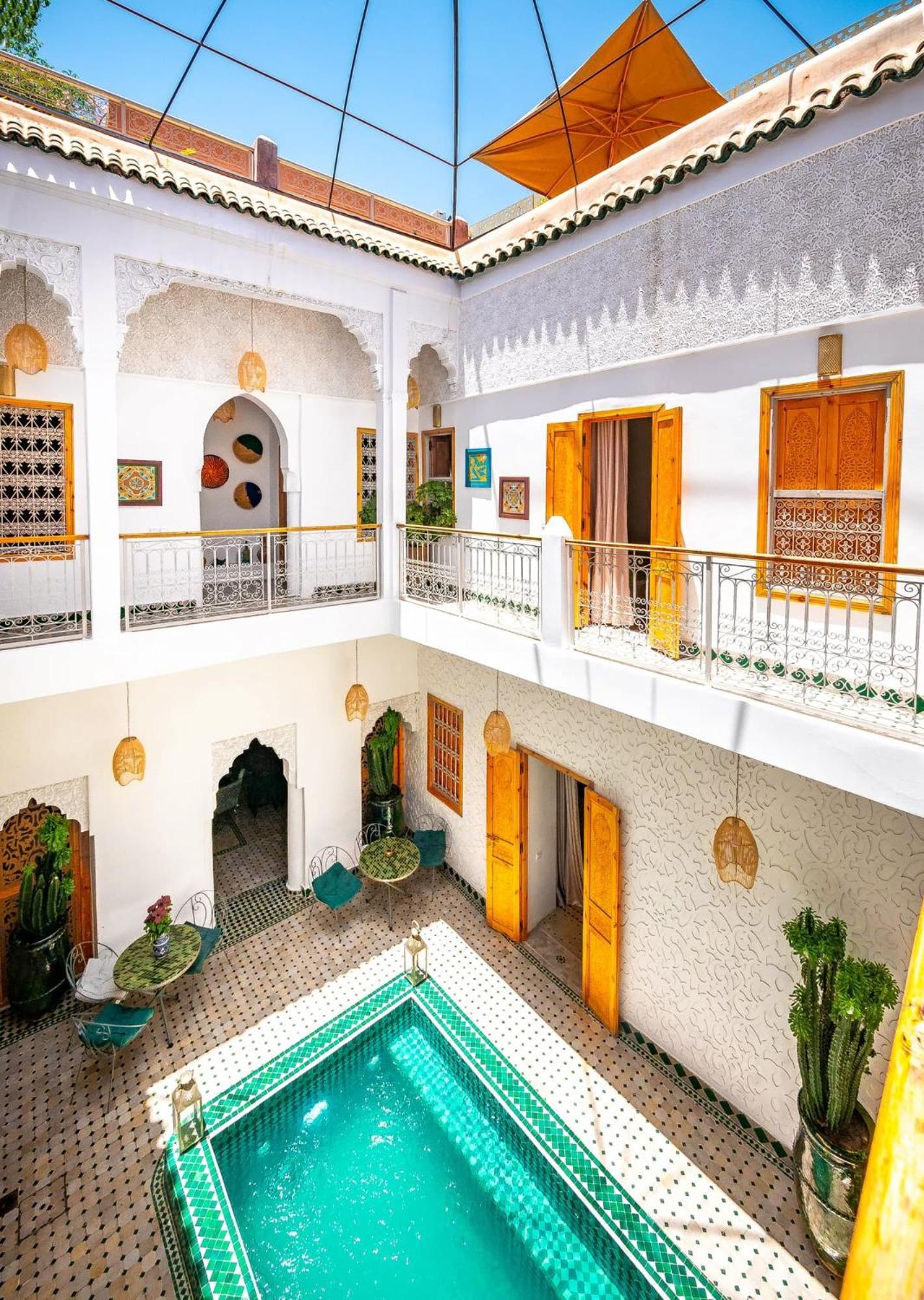 Riad La Croix Berbere Marrakesh Bagian luar foto