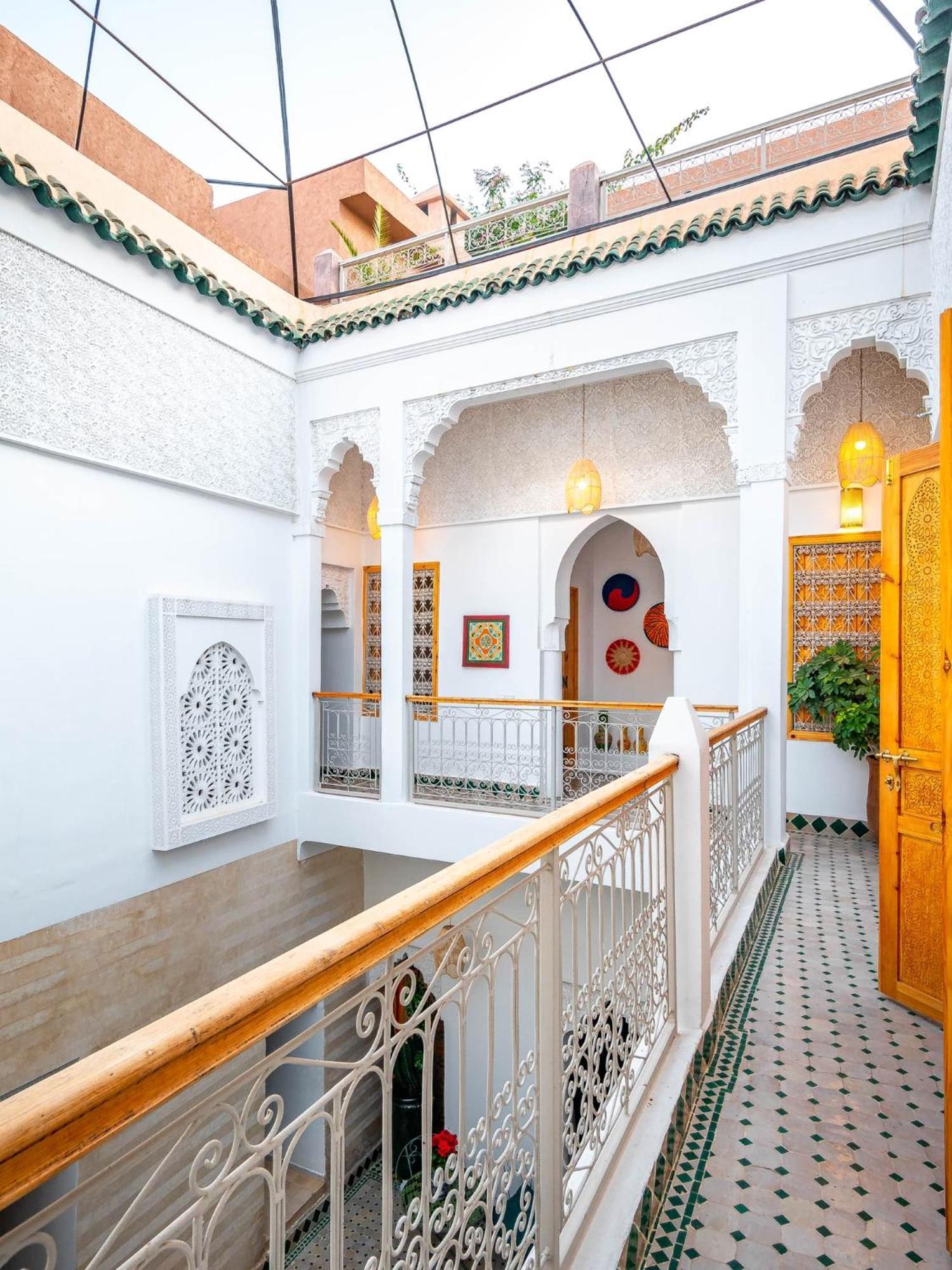 Riad La Croix Berbere Marrakesh Bagian luar foto