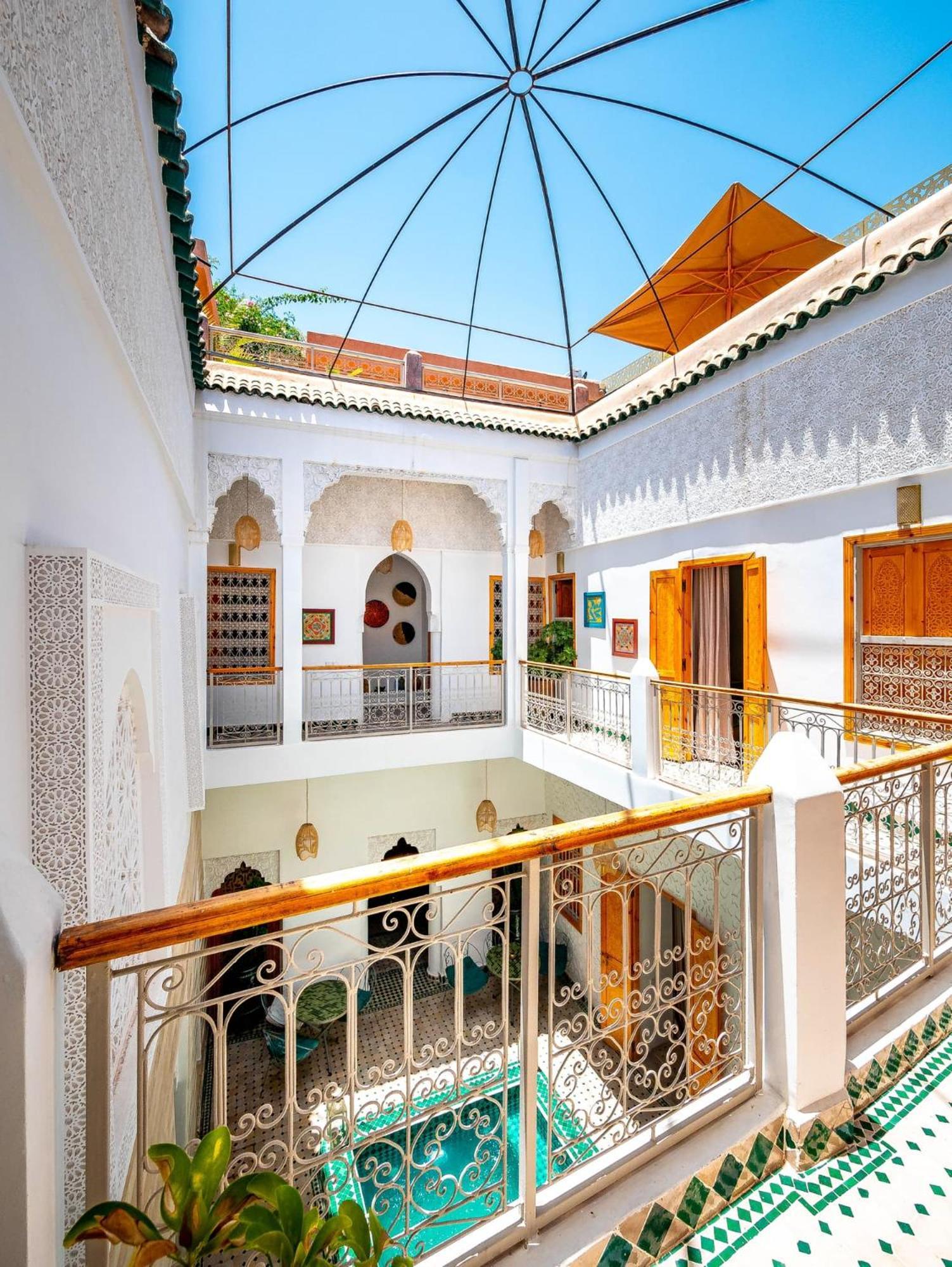 Riad La Croix Berbere Marrakesh Bagian luar foto
